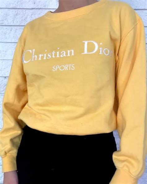 christian dior sports jumper|christian dior couture hoodie.